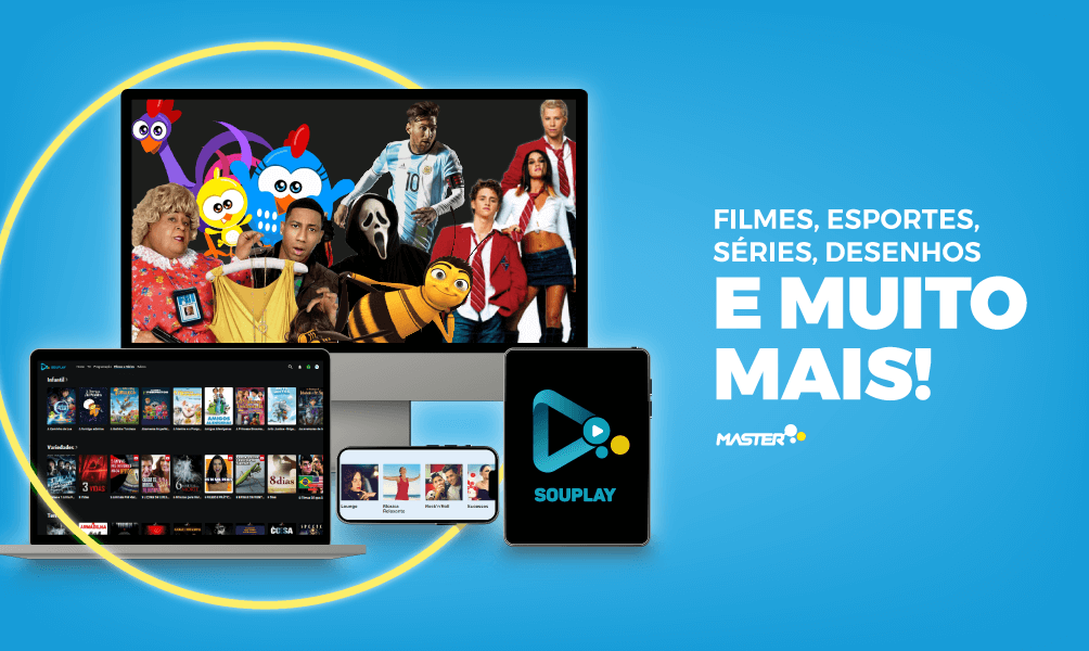 SOUPLAY: A plataforma de streaming exclusiva da Master